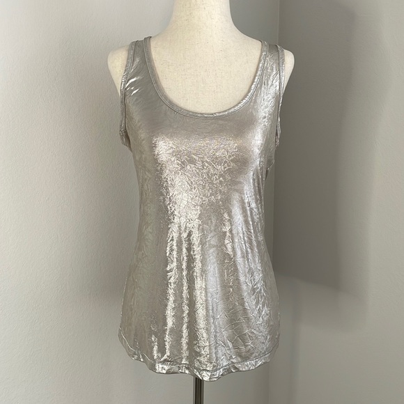 Charlotte Tarantola Tops - Charlotte Tarantola Metallic Top Large